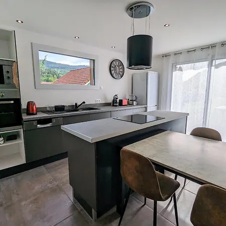 Maison Neuve Avec Spa, Sauna, Terrasse Proche Des Lacs Et Pistes De Ski De Gerardmer Et La Bresse - Fr-1-589-648 Vakantiehuis
